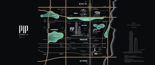 保利国际广场2期区位图