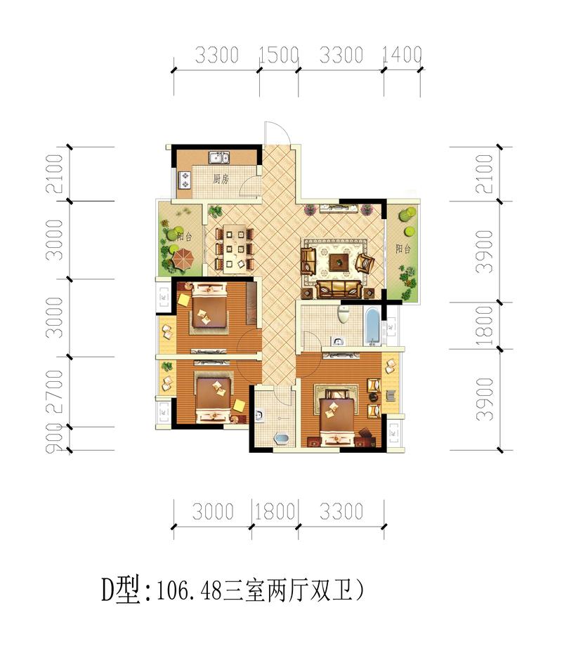 D户型