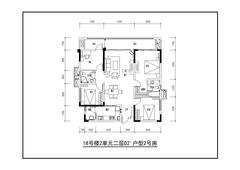 鑫耀美泉悦府2期4室2厅2卫139.00平户型