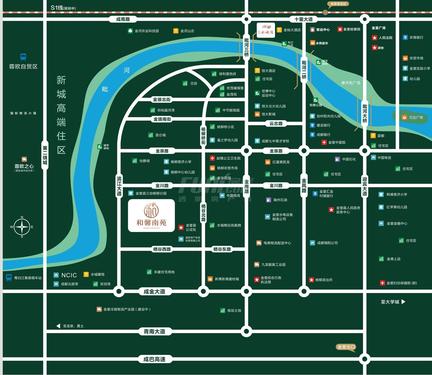 和馨南苑1期区位图