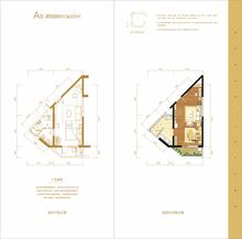建发天府鹭洲57.00平户型