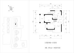 汇厦少城1期百花里2室2厅1卫61.70平户型