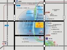 华茂广场区位图