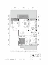 檀香山公园里 3室2厅2卫 117.02平米