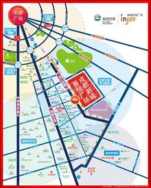 新城吾悦广场区位图