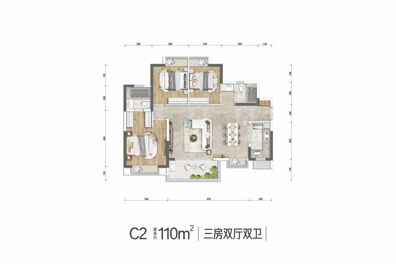 C2户型