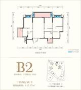 融创玖樾台邸1期 3室2厅2卫 145.07平米