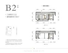 天府名邸1期（天府未来城一期）2室2厅3卫138.00平户型