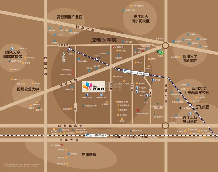 区位图