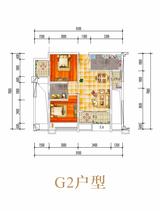 洲际亚洲湾 2室2厅1卫 67.90平米