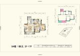 坤力.柳河左岸1期 3室2厅2卫 123.00平米