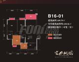 富力桃园2期 2室2厅2卫 109.79平米