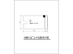 俊屹中心1期36.80平户型