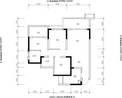 和悦澜庭3室2厅2卫99.00平户型