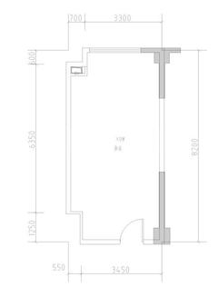 漫里广场(西南丝绸展示展销中心)1室42.37平户型