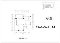 堤亚纳河谷3室2厅1卫99.14平户型