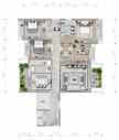 电建地产洺悦锦园4室2厅2卫142.00平户型
