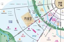 汇恒置地大楼1期区位图