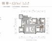 锦城序花园1期4室2厅2卫120.00平户型