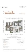 保利花照天珺小区1期4室2厅3卫143.00平户型