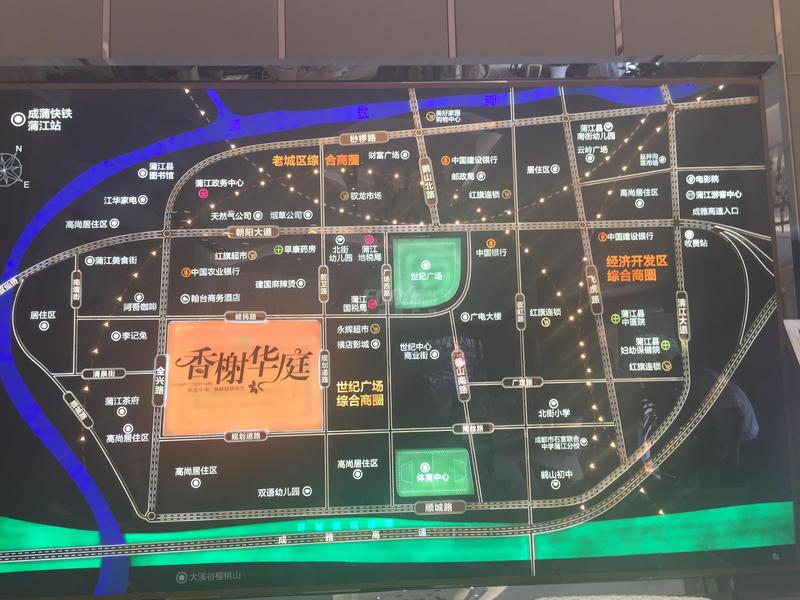 电子区位图