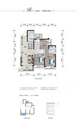云湖小区1期 3室2厅2卫 99.40平米