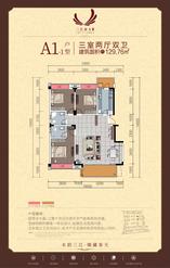 A1-1户型平层