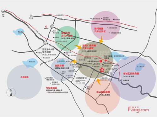 桃都印象二期区位图
