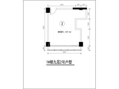 俊屹中心1期59.34平户型