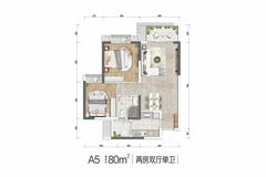 同森锦逸1期2室81.26平户型