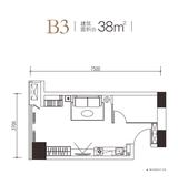 华庭悦璟二期  38.00平米