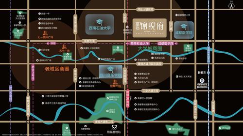 富临锦悦府1期区位图