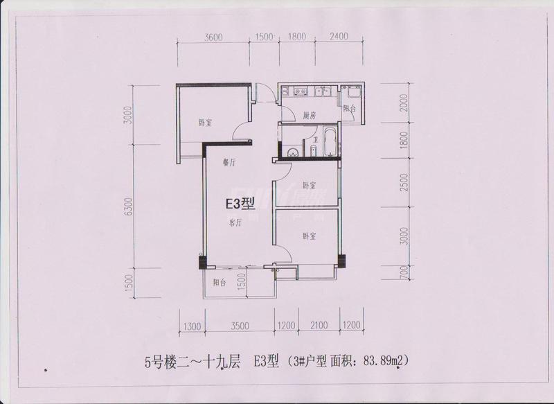 5号楼2-19层3号