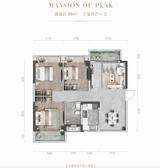 御峰雅苑1期 3室2厅1卫 89.00平米