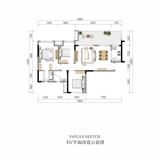 梦享春山可望二期·山舍别院/花落十二院 3室1厅2卫 96.00平米