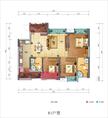 佳兆业丽晶公馆3室2厅2卫89.00平户型