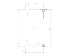 漫里广场(西南丝绸展示展销中心)1室42.37平户型