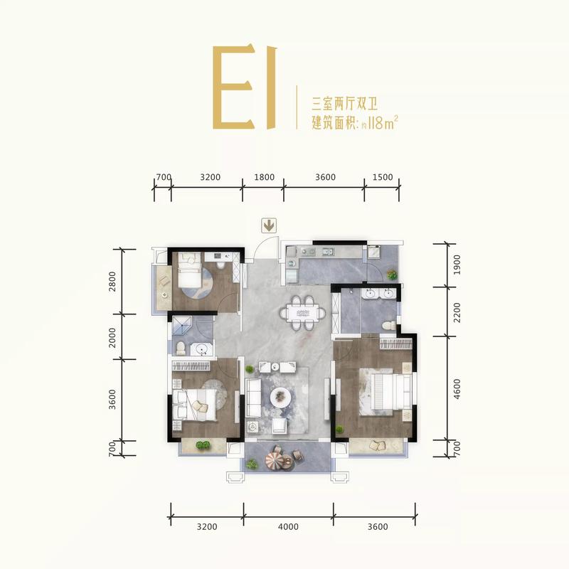 E1(名邸18、19、20栋)