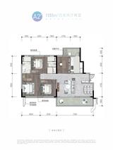 梓潼四季汀苑 4室2厅2卫 135.00平米