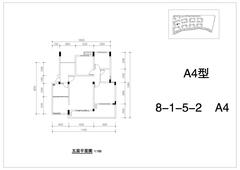 堤亚纳河谷3室2厅1卫98.90平户型
