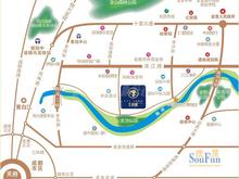润城区位图