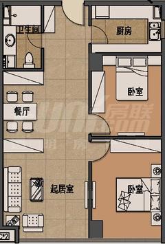 首信红星广场97.79平户型