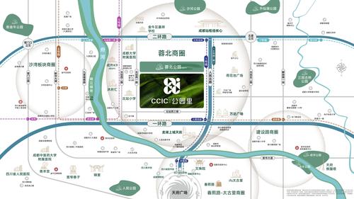 公园拾光里1期区位图