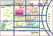 中冶中央公园区位图