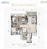 成都融创文旅城1期 3室2厅2卫 108.00平米