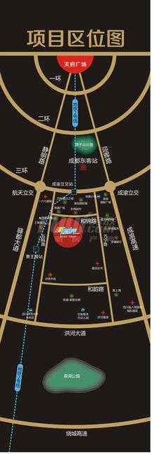 DOT起跑线区位图