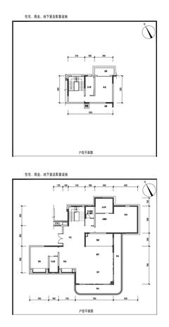 香城壹品府1期（泥巴沱公园里）4室2厅3卫286.52平户型
