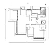 交子缦华庭1期4室2厅2卫185.00平户型