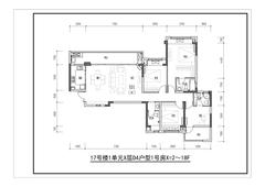 鑫耀美泉悦府2期4室2厅3卫145.00平户型