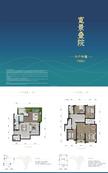 千山新屿小区1期4室2厅3卫165.00平户型